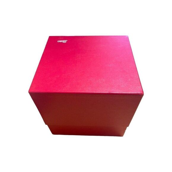 Moser Large Red Decanter Pebbles Empty Box Insert Storage 10”x9.25”x9.75” Gift - Picture 3 of 10